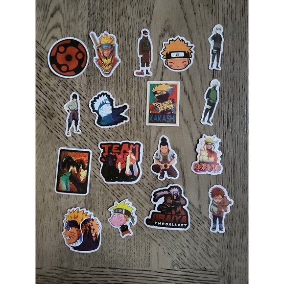 Naruto stickers 50 vinyl decals anime Japan skater Japanese - Picture 1 of 3